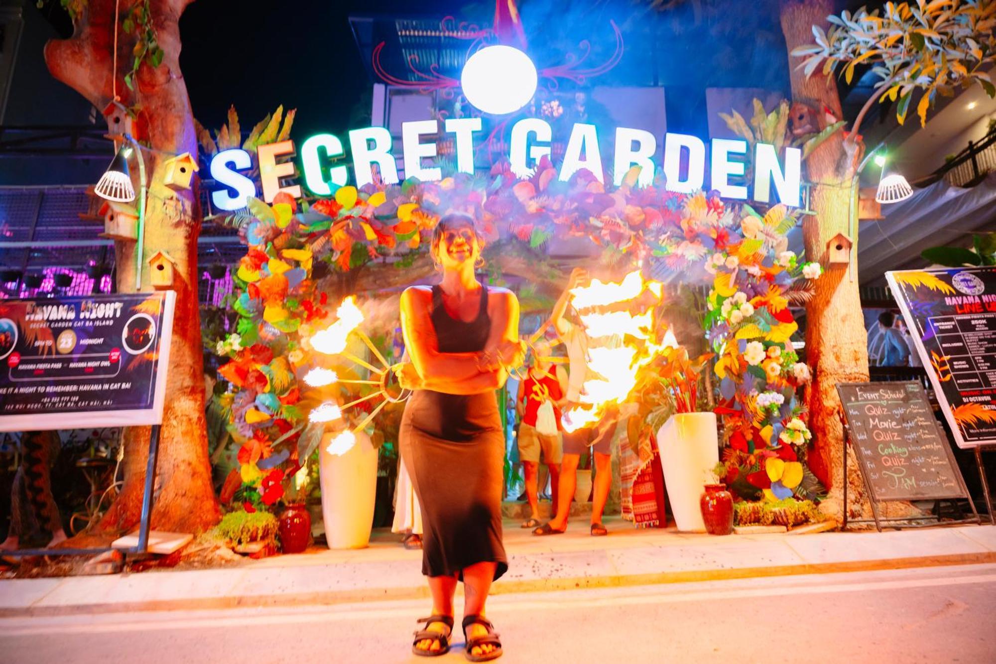 Secret Garden Cat Ba Hostel Dong Khe Sau Buitenkant foto